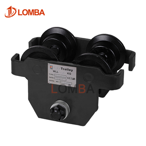 Customizable OEM Parts 1t to 20t Beam Trolley Hand Pull Four-Wheel Trolleys &amp; Hoists Manual <strong>Cart</strong> with Four-Wheel Wheel - Product Image 4