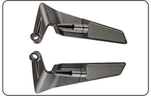 Có thể điều chỉnh phổ quát hợp kim gương chiếu hậu vô hình cánh thiết kế sửa đổi phụ kiện cho xe máy đường phố Xe Ô Tô Điều kiện Mới - Product Image 6