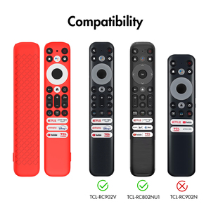 Yeni gelmesi silikon uzaktan durumda TCL RC902V uzaktan kapak için darbeye dayanıklı silikon kol TCL RC802NU1 - Product Image 3