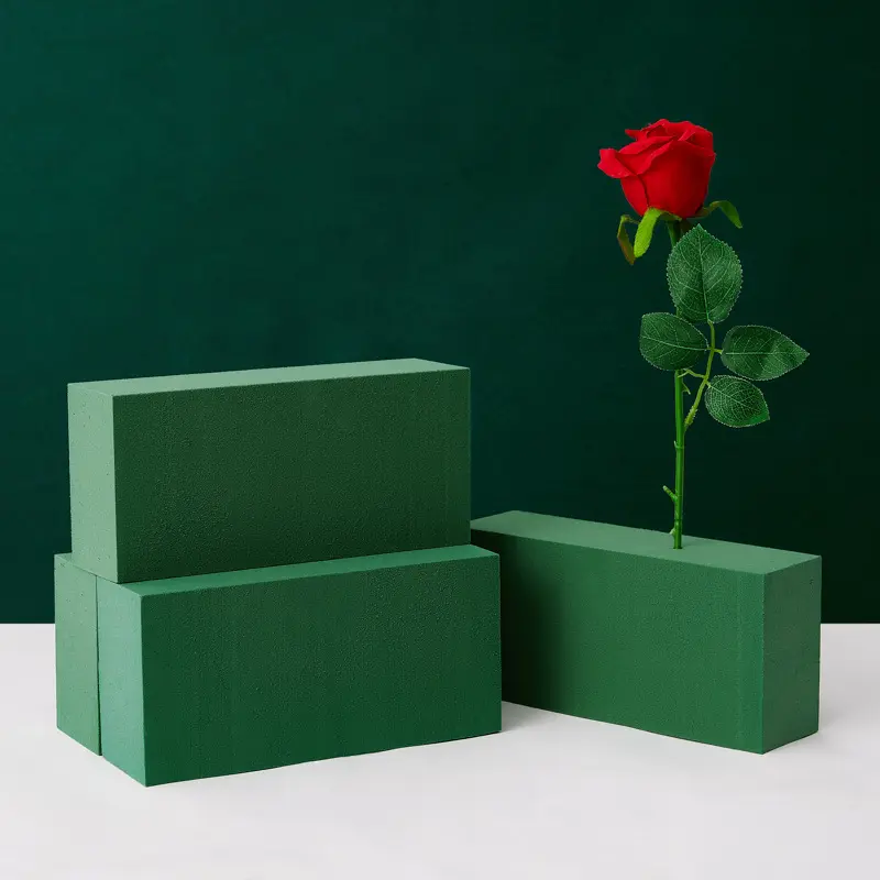 F-F0400 floral foam wet flower arrangements florist blocks brick silk artificial flowers green styrofoam floralcraft sponge