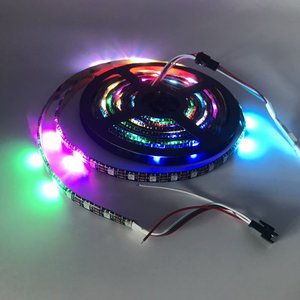 DC5V 5m WS2812B WS2812 Led Streifen 30/60 leds/m 2812 Programmierbare Einzeln Adressierbaren Smart RGB Volle farbe Led pixel Streifen - Product Image 3