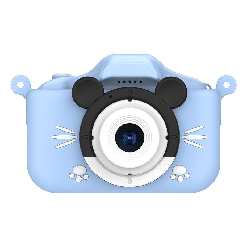 Blue mickey-hd dual camera-32g card reader