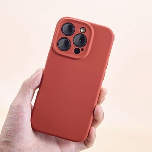 Manyetik kablosuz şarj telefonu ile lüks sıvı silikajel Iphone için kılıf 15ProMax 16 14 13 12 11 özel logolar darbeye kabuk - Product Image 5