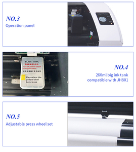 CAD giysi baskı ve kesici için WECARE yüksek hızlı mürekkepli <span class=keywords><strong>Plotter</strong></span> Model B - Product Image 4