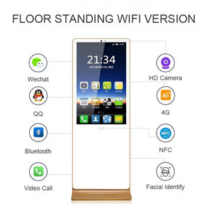 Best Selling 55/65 Inch Android <strong>LCD</strong> <strong>Display</strong> Wall Mounted Advertising Player <strong>with</strong> Supports Multi-Size Horizontal Vertical Screen - Product Image 5