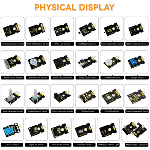 48 in 1センサースターターキットギフトボックス付き電子部品キットArduino DIYプロジェクト用48pcsセンサーコーディング学習キット - Product Image 3