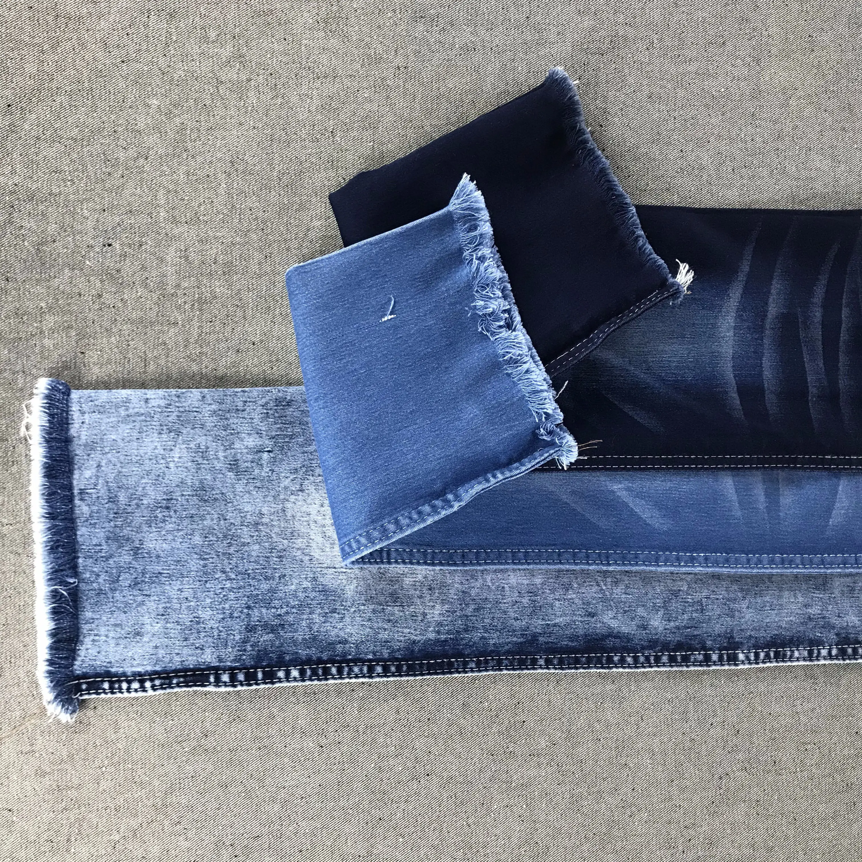 Nuovo tessuto Jeans competitivo di alta qualità tessuto Denim indaco cotone/poliestere/tessuto Denim Spandex