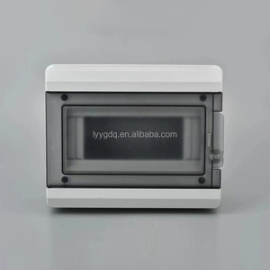 Caja de placa de distribución eléctrica instalada de disyuntores de protección de plástico resistente al agua IP 65 de