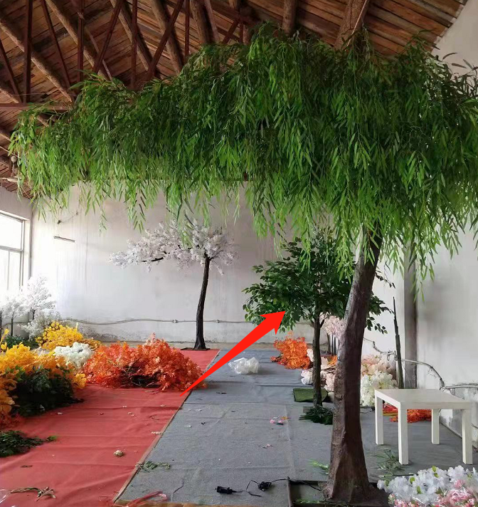 Arbre vert de 2m de haut