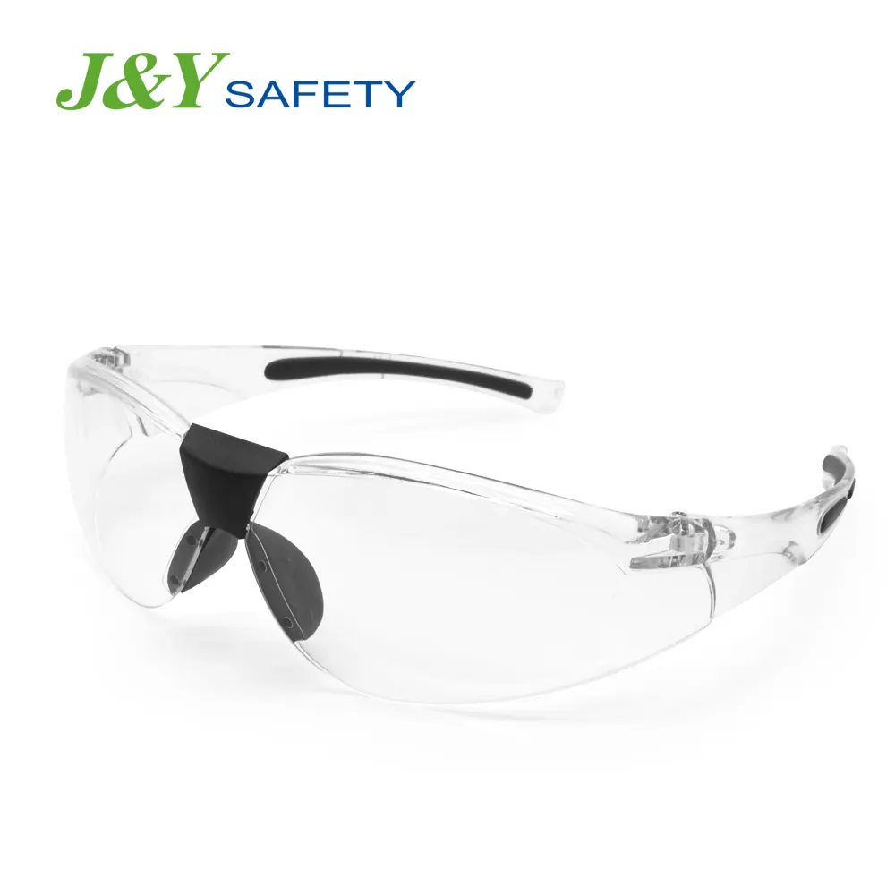 Óculos de proteção industrial antiembaçante e anti-riscos para PC e lentes de nylon óculos de segurança para proteção dos olhos