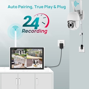 10インチモニター監視4CH8CH CCTV LCDスクリーンホームセキュリティPTZ屋外ワイヤレス<span class=keywords><strong>IP</strong></span>カメラCCTV Wifi Nvrシステム