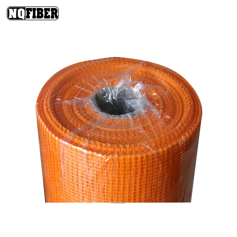 Material impermeable de malla de fibra de vidrio con un tamaño de 160g 145g 5x5mm blanco naranja azul verde rojo colores podría producir de