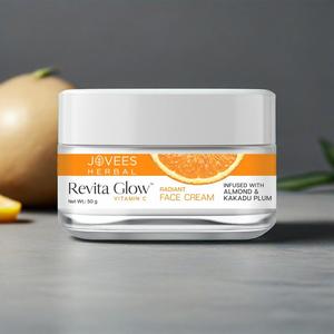 Nourishing the Skin Jovees Herbal Revita Glow <strong>Vit</strong> C Cream 50 Gm Suitable for All Skin Types - Product Image 2