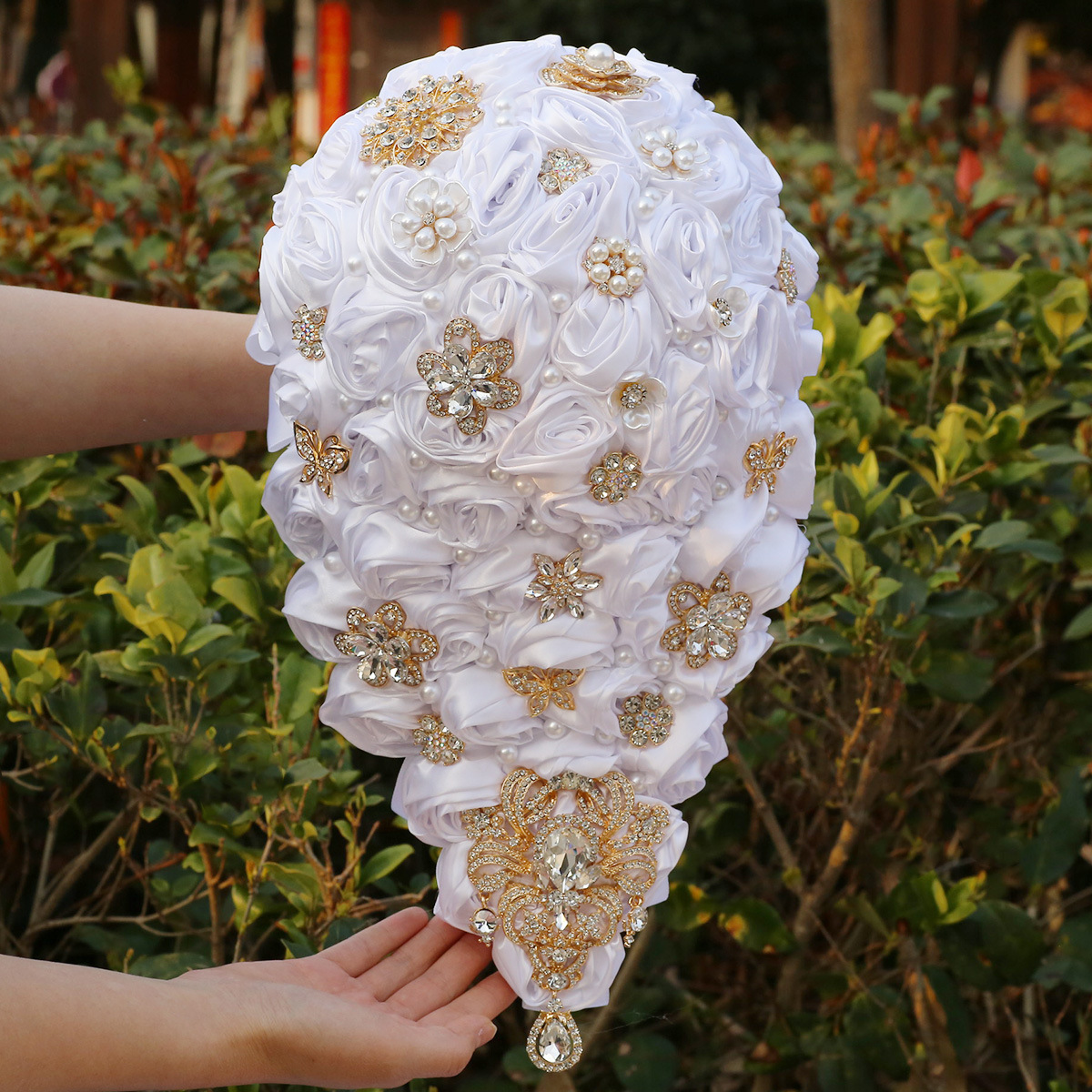 Blanco puro-perla blanca-22cm44cm26cm-710g