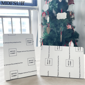 MDFSUB оптовая продажа 5 мм толстые сублимные MDF бляшки прямоугольные сублимационные MDF фотопанель 90x127 мм сублимационные пустые Mdf фоторамка - Product Image 3