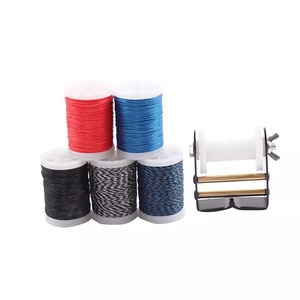 Cadena de lazo de alta calidad, plantilla de servicio adecuada para arco recurvo, línea de hilo para arco compuesto, servidor de Metal Bowstring Ji - Product Image 2