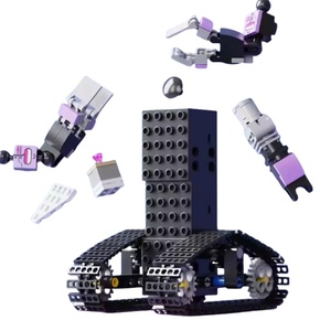 PG-13012 Kinder pädagogische Baustein Set technische elektrische APP Programmierung verfolgt Fahrzeug Ziegel Kunststoff Modell Spielzeug - Product Image 3