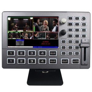 DeviceWell HDS8101 5&quot; Screen PIP 4-CH OBS Vmix Production HD Live Broadcasting Studio Equipment