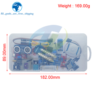 TZT 22-in-1-Sensormodul-Kits für das Arduino Raspberry Pi IoT-Starter-Kit für Anfänger