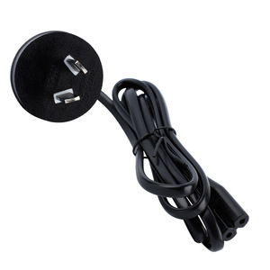 สายไฟสําหรับอะแดปเตอร์ AC ญี่ปุ่น 2 ง่ามปลั๊ก IEC C7 สายไฟ 7A 125V ~ 0.2 m 1 m 2 m ความยาวที่กําหนดเองใบรับรอง PSE - Product Image 6