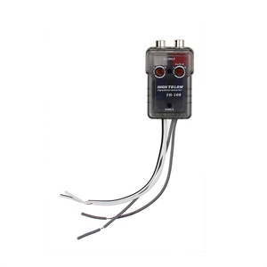 Cable convertidor de impedancia de salida de Control de línea ajustable para coche, adaptador RCA estéreo de alto a bajo nivel, amplificador estéreo - Product Image 1