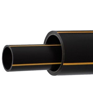 中国好工厂提供各种口径PE天然气管道SDR11气体橙色线HDPE塑料管 - Product Image 4