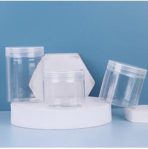 Contenitori di melma vuoti personalizzati a forma di cilindro per uso alimentare contenitori di Design in plastica contenitori di plastica con coperchio - Product Image 3