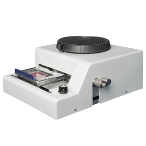 Werkslieferung manuell Edelstahl geprägte PVC-ID-Karte Prägungsdrucker - Product Image 3