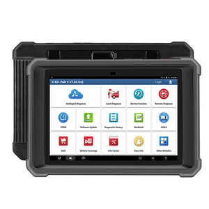 LAUNCH 2025 X431 PAD V Elite J2534 OBD2 escáner herramienta de diagnóstico de programación en línea todos los sistemas lector de código de coche 12V voltaje SDK