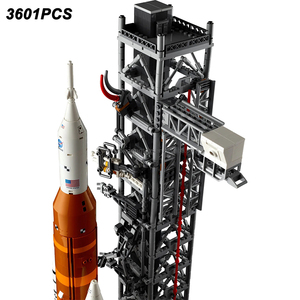 DK 7006/7007 Creative Space Launch System Rocket <strong>Assemble</strong> <strong>Program</strong> Space Rocket Toys Gift for Children Building Blocks Sets