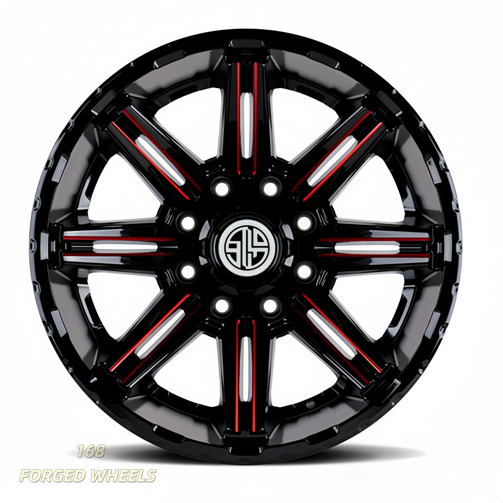 Black and red