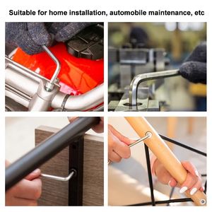 8 cái 1.5-10mm mini Hexagon Hex allen Móc Chìa Khóa thiết lập công nghiệp cấp hợp kim thép công cụ với Torx tip tuốc nơ vít cờ lê Kit - Product Image 2