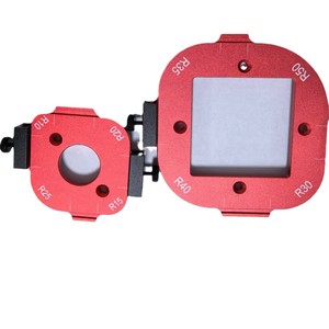 4 in 1アルミニウム切削フィレットテンプレートR10-R25ボード半径弧角測位測定丸角ジグ - Product Image 1