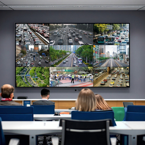 High Resolution 55 Inch Indoor <strong>LCD</strong> Video Wall Advertising Player Digital Signage <strong>Display</strong> with Floor Stand Installation Options - Product Image 1