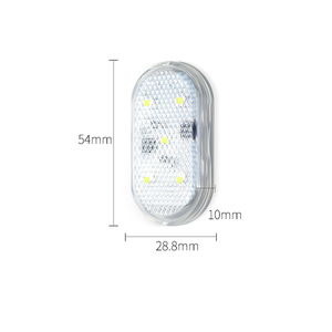 PUERXINカーワイヤレスドアオープニングライトユニバーサルUSB充電緊急信号ランプ車両<span class=keywords><strong>LED</strong></span>磁気コントラルナイトライト