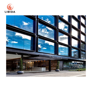 Freiform gebogener Aluminium rahmen Glasfassade für künstlerische Architektur - Product Image 2