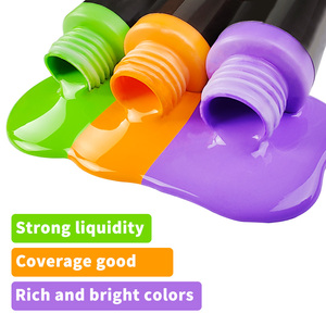 Khy Hot Bán Trong Châu Âu Và Mỹ 60Ml Thiết Lập Chuyên Nghiệp Neon Đổ Sơn Nguồn Cung Cấp Tự Làm Gấu Đổ Sơn Acrylic - Product Image 5