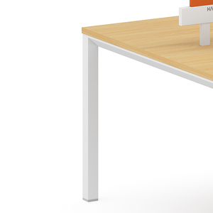 Modern Design Executive Wooden Office Workstation Durable Rectangle Desk and Drawer Set with <strong>Computer</strong> Partition - Product Image 6