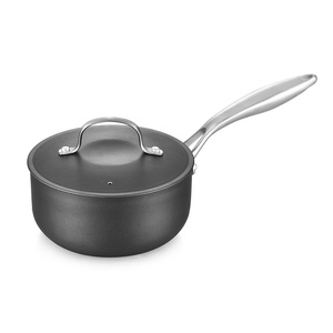 Nhôm Bếp Nấu Ăn đặt cảm ứng chậu và chảo không dính <span class=keywords><strong>Cookware</strong></span> Set với thép không gỉ xử lý - Product Image 4