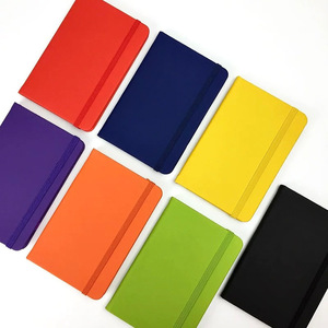 A5 personalizzato all'ingrosso con cinturino elastico diario diario taccuino stampato Logo del marchio diario taccuino per appunti in pelle per taccuino - Product Image 2