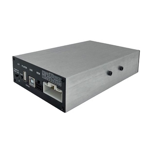 Amplificatore per processore a 4 canali amplificatore per auto di dimensioni ridotte con altoparlante e subwoofer per auto - Product Image 1