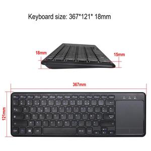 Teclado inalámbrico con Touchpad, 84 teclas, 2,4 GHz, para Notebook - Product Image 4