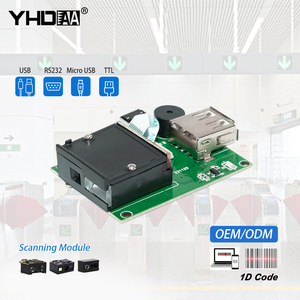 Mini 1D CCD USB RS232 TTL mô-đun Máy Quét Mã Vạch, hỗ trợ đọc mã màn hình, Mã mờ cho kiosk, kiểm soát truy cập, hệ thống POS - Product Image 1