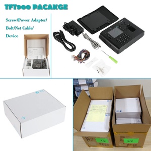 Sistema di frequenza del tempo della carta RFID Wireless 3G e controllo di accesso biometrico delle impronte digitali con batteria integrata TCP/IP USB - Product Image 4