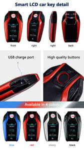 PKE Keyless <strong>Push</strong> <strong>Button</strong> <strong>Start</strong> Screen Touch LCD <strong>Smart</strong> <strong>Key</strong> for BMW for Toyota Car for Mazda - Product Image 5