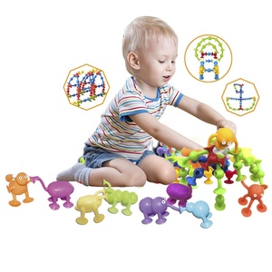 Bộ Miếng Dán Xây Dựng Silicon Mini 77 Miếng Không Độc Hại, Bộ Hút Động Vật Cho Trẻ Em - Product Image 3