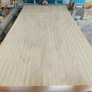 ราคาถูกสําหรับไม้อัดร่องไม้วีเนียร์สน T1-11 ไม้อัด slotted - Product Image 5