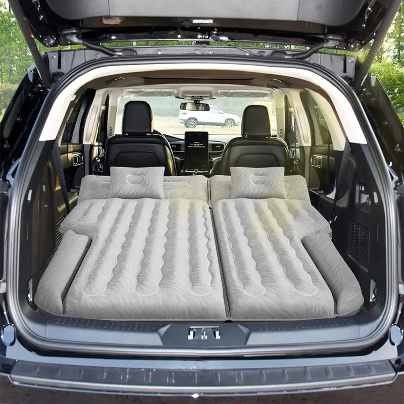 Floccato da viaggio per auto materasso ad aria per SUV Mpv berlina gonfiabile da viaggio auto campeggio materasso sedile posteriore