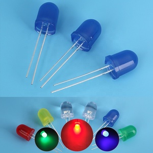 Vanfun 5mmx 3mm LEDディップダイオードホワイトライト懐中電灯用Max Reverse 5V製品タイプスルーホールケース - Product Image 2
