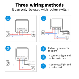 SIXWGH Mini WiFi Smart Switch Cozylife App Fernbedienung Timer 2-Wege-Relais Heimwerker Google Home Alexa-kompatibel 16A - Product Image 4